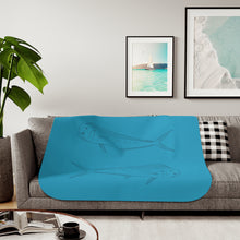 Mahi-Mahi Sherpa Blanket, Two Colors