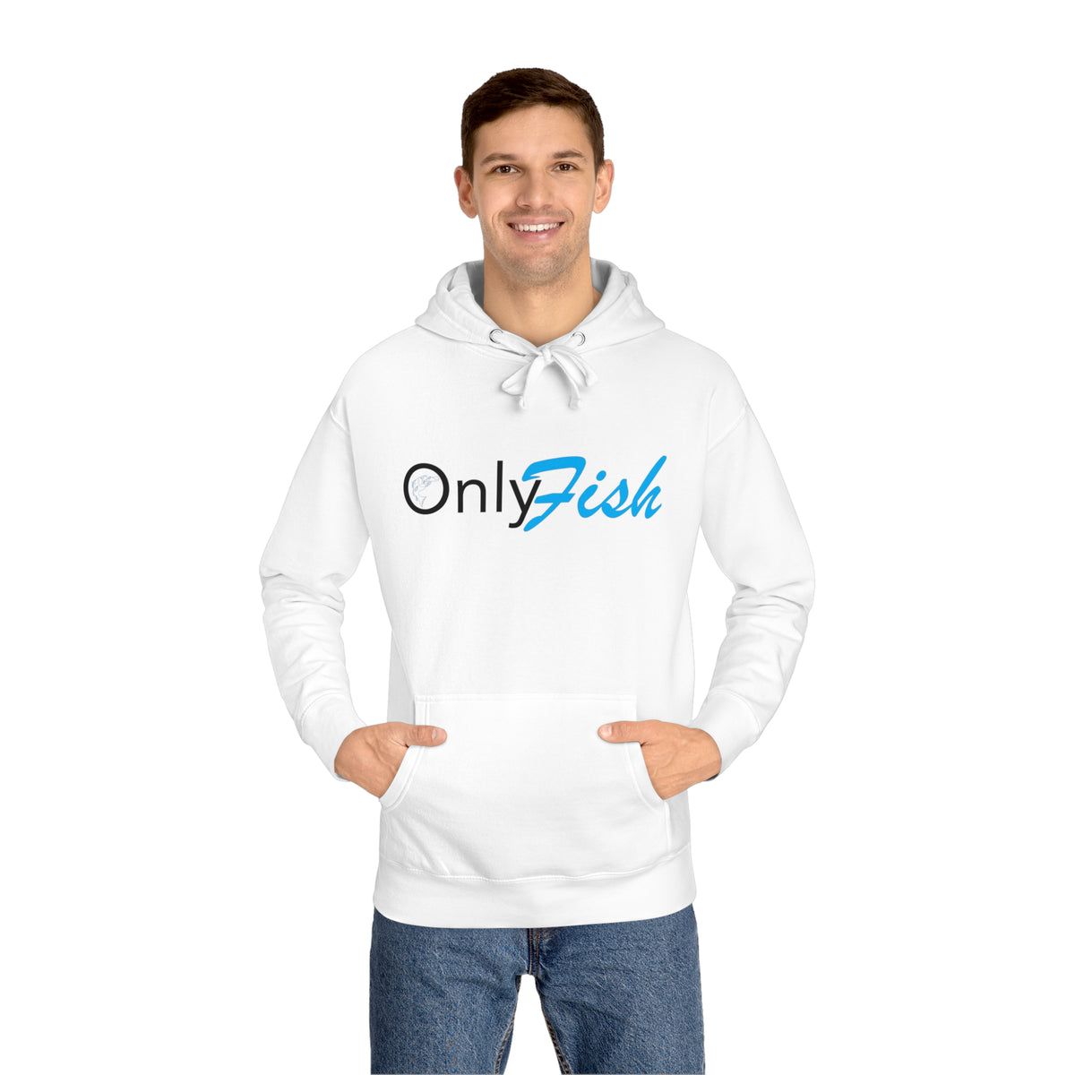 Only Fish Unisex Fleece Hoodie