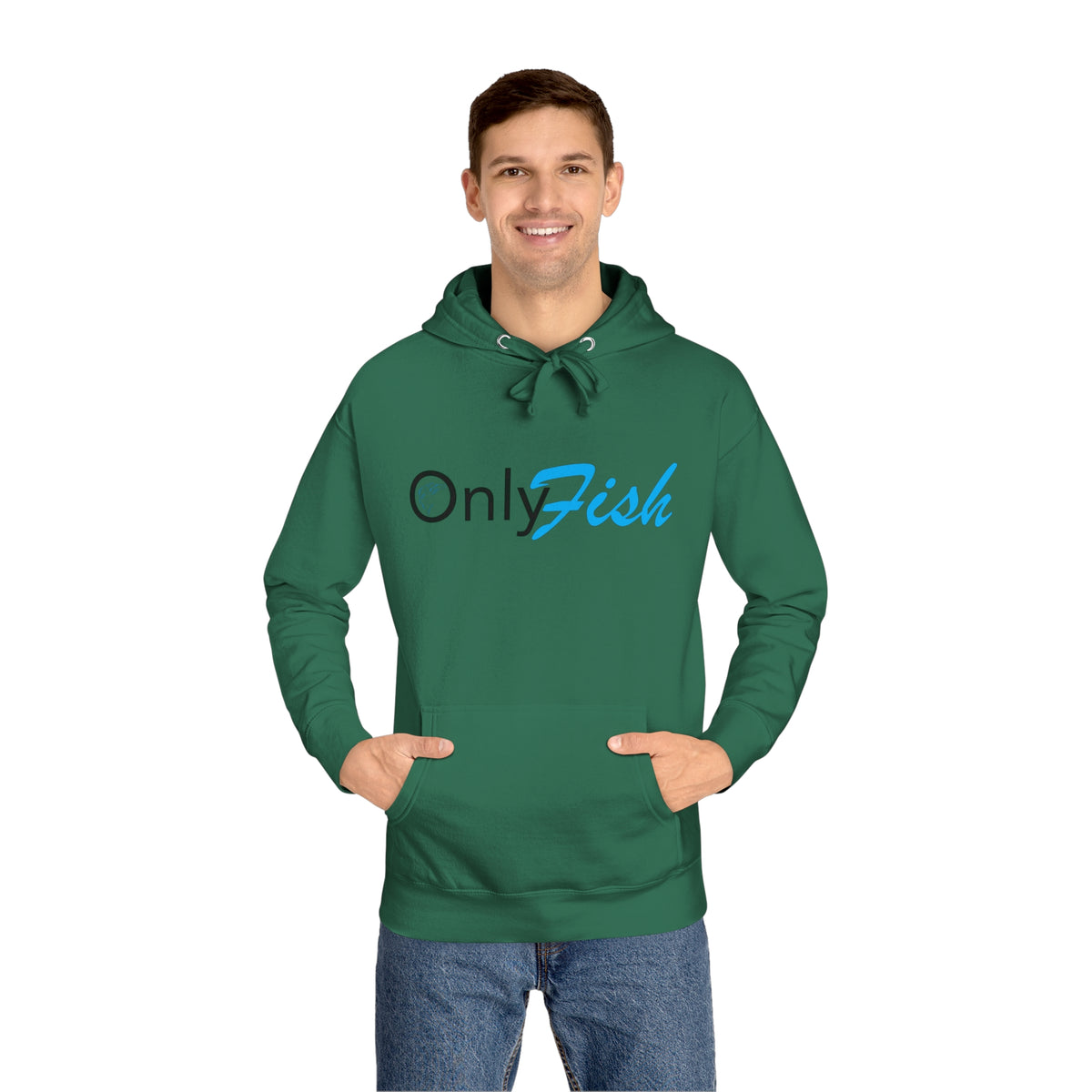 Only Fish Unisex Fleece Hoodie