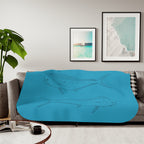 Mahi-Mahi Sherpa Blanket, Two Colors