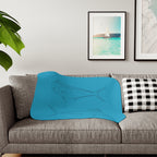 Mahi-Mahi Sherpa Blanket, Two Colors