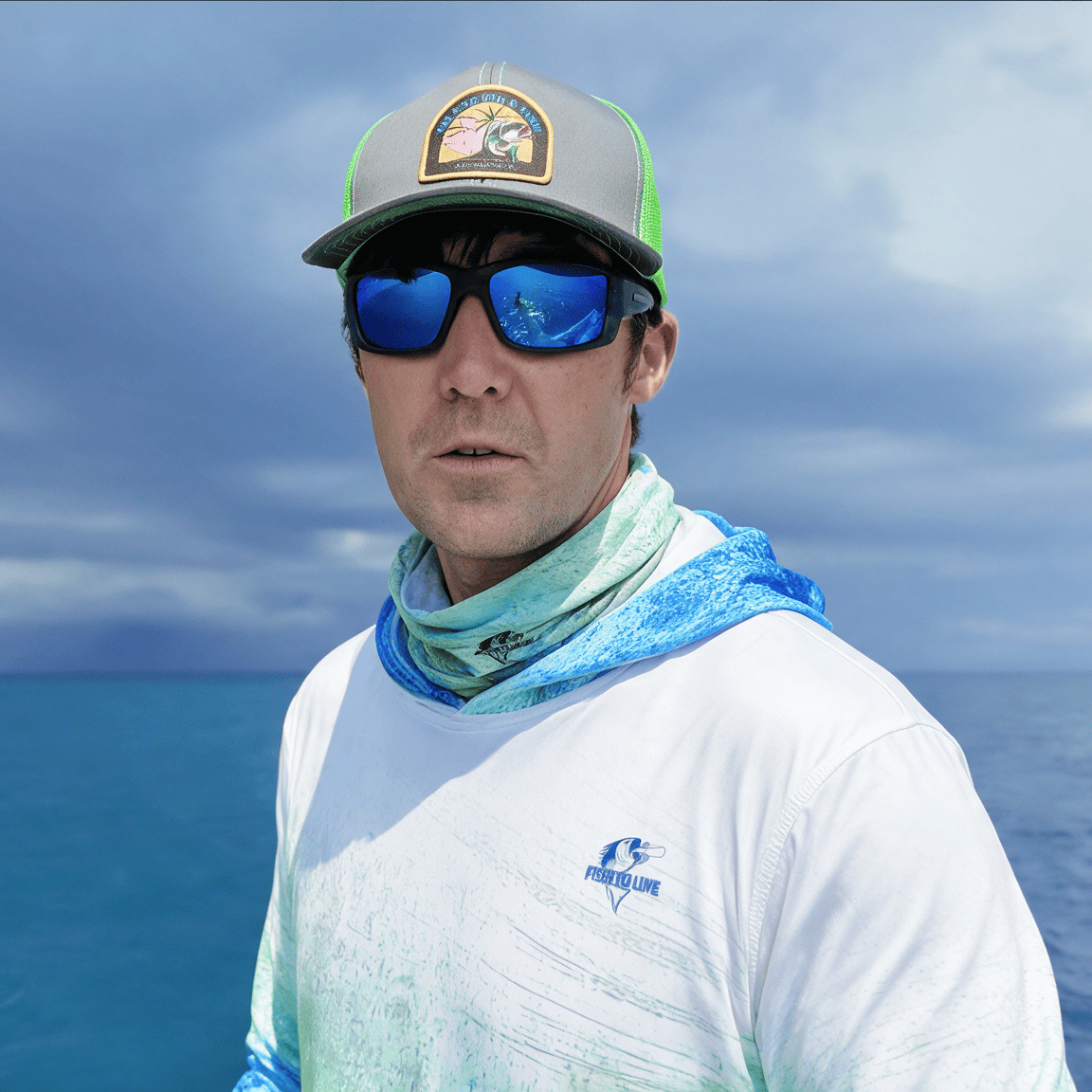 Fishaholic Permit Lightweight Neck Gaiter