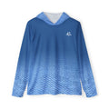 Fishaholic Mutton Performance Hoodie in Blue