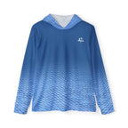 Fishaholic Mutton Performance Hoodie in Blue