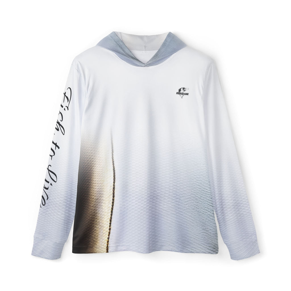 Fishaholic Fish-to-Live Snook Performance Hoodie
