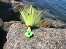 Chartreuse/Green Fishaholic Fishing Squid Bucktail